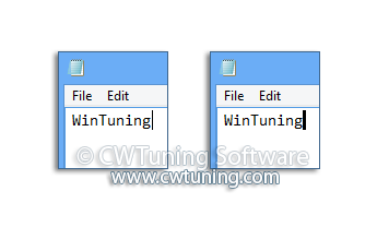 Change your caret size - WinTuning Utilities: Optimize, boost, maintain and recovery Windows 7, 10, 8 - All-in-One Utility