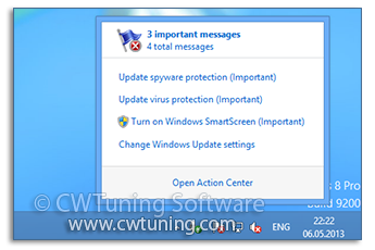Disable Windows Security Center Service - WinTuning Utilities: Optimize, boost, maintain and recovery Windows 7, 10, 8 - All-in-One Utility