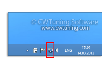 Remove the networking icon - WinTuning Utilities: Optimize, boost, maintain and recovery Windows 7, 10, 8 - All-in-One Utility