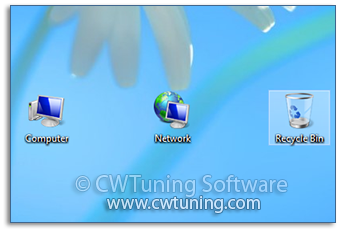 Hide «Recycle Bin» icon from desktop - WinTuning Utilities: Optimize, boost, maintain and recovery Windows 7, 10, 8 - All-in-One Utility