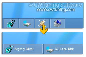 Prevent grouping of taskbar items - WinTuning Utilities: Optimize, boost, maintain and recovery Windows 7, 10, 8 - All-in-One Utility