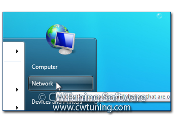 Remove «Network» item - This tweak fits for Windows 7