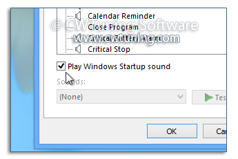 Turn off Windows Startup Sound - This tweak fits for Windows 8