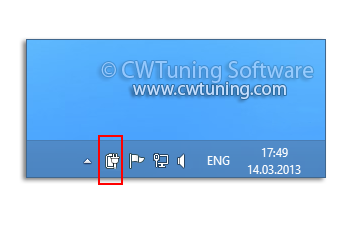 Remove the battery meter - This tweak fits for Windows 8