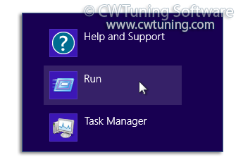 Remove «Run» item - This tweak fits for Windows 8