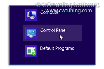 Remove «Control Panel» item - This tweak fits for Windows 8