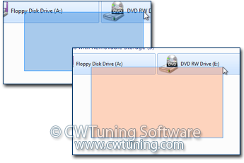 WinTuning 8: Optimize, boost, maintain and recovery Windows 8 - All-in-One Utility - Color for the selection rectangle