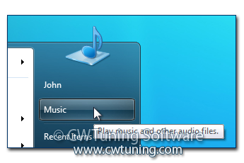 WinTuning 8: Optimize, boost, maintain and recovery Windows 8 - All-in-One Utility - Remove «Music» item