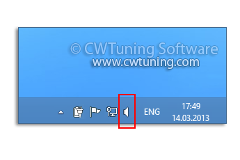 Remove the volume control - WinTuning Utilities: Optimize, boost, maintain and recovery Windows 7, 10, 8 - All-in-One Utility