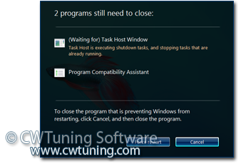 Turn off automatic termination of applications - This tweak fits for Windows 7