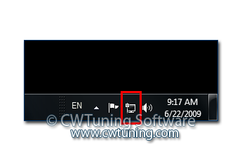 Remove the networking icon - This tweak fits for Windows 7