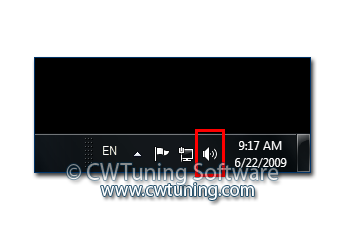Remove the volume control - This tweak fits for Windows 7
