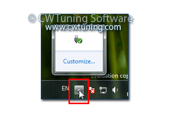 Turn off notification area cleanup - This tweak fits for Windows 7
